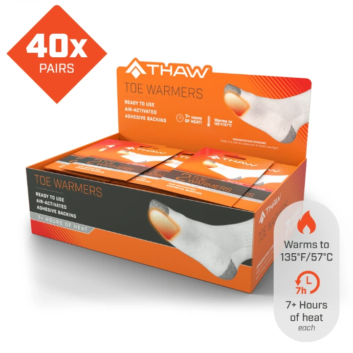THAW Fußwärmer POS Display, POS Material