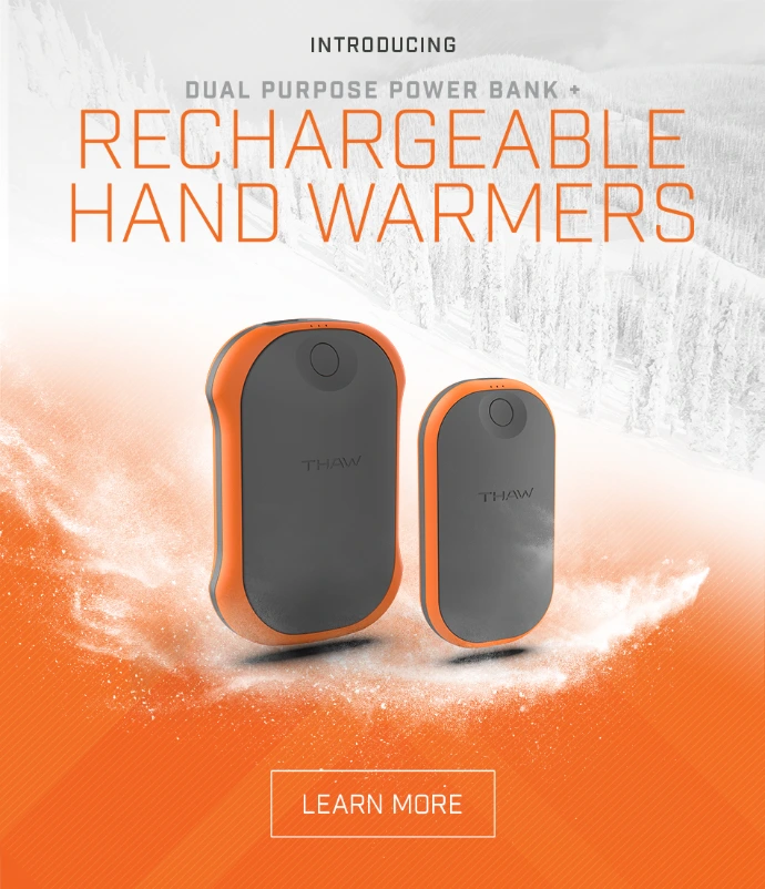 THAW wiederaufladbare Handwärmer