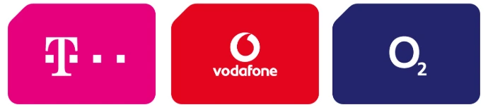 T-Mobile, Vodafone, O2